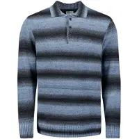 No-excess Pullover Polo Degrade Dusty Blue Talla: XXL | Jerséis Outlet | Hombre | Azul