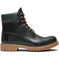 Timberland Premium 6 Inch Lace Up Waterproof Boot Dark Green Full Grain Talla: 41.5 | Botas Outlet | Hombre | Verde