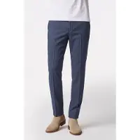 Calvin Klein Micro Dot Slim Trousers Dark Slate Blue Talla: 46 | Pantalones Sastre Outlet | Hombre | Azul