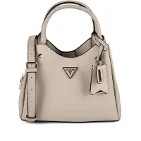 GUESS Bolso de hombro 'MERIDIAN II' taupe