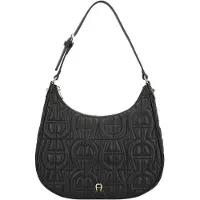 Etienne aigner Diadora Bolso para hombre Piel natural 26 cm negro