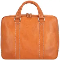 Leonhard heyden Bergamo Maletín Piel natural 38 cm Compartimento para el portátil marrón