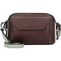 Piquadro Circle Bolsa de hombro Piel natural 23 cm lila