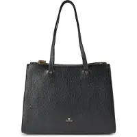 Etienne aigner Ivy Bolsa de hombro Piel natural 40 cm negro