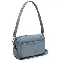 The Chesterfield Brand Liora Bolsa de hombro Piel natural 24 cm azul
