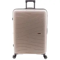 Gladiator 4 ruedas Trolley 74 cm Con asa expansible beige