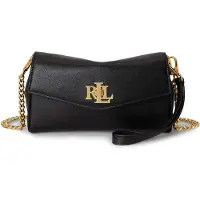 Ralph Lauren Bolso de hombro oro / negro