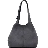 Coccinelle Bolso de hombro 'EASY' gris