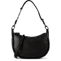 Aunts & uncles Bohemian Vibes Bolso para hombre Piel natural 26 cm negro