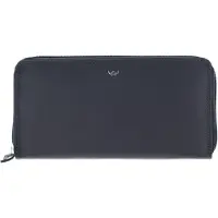Golden Head Polo Cartera Bloqueo RFID Piel natural 20 cm azul