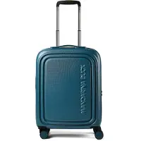 Mandarina Duck Logoduck + 4 ruedas Maleta de cabina S 55 cm azul petróleo
