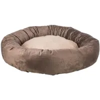Trixie Cama para perro , modelo Lionel, diámetro 60 cm, color marrón/beige