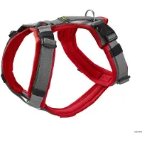 Hunter - Maldon Up - Arnés para perro size M/L, rojo/gris
