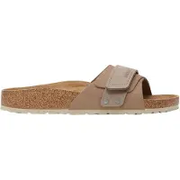 Birkenstock - Chanclas y sandalias mujer - Oita Suede Leather Narrow Taupe para Mujer - Talla 39 - Marrón