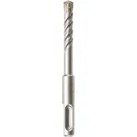 Kwb 264014, Martillo perforador, 1,4 cm, para hormigón celular, hormigón, arenisca, piedra, 46 cm, SDS Plus, color plateado