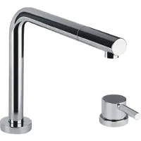 Smeg MTD5CR, Válvula de cierre, Cromo, Latón, Palanca, Automática, 3/8"
