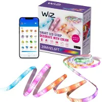 WiZ Connected 929004126101, Tira de luces para pared, Ambiente, Dormitorio, Sala de estar, Blanco, Plástico, IP20