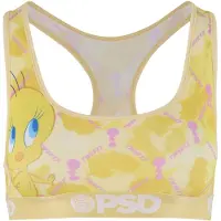 PSD Sujetador deportivo 'Tweety Lux' amarillo / amarillo claro / orquidea / blanco