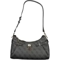 GUESS Bolso de hombro gris oscuro