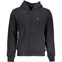 Napapijri Sudadera con cremallera 'BALIS' rojo / negro / blanco