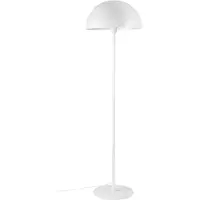 Noortrade Lámpara de pie Ellen, color blanco, casquillo E27