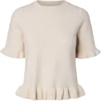 Pieces Jersey 'PCSally' beige