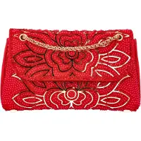Faina Bolso de hombro rojo