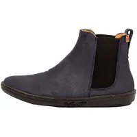 El naturalista para mujer. 253102CZ0005_0B0 Botines de piel N5310 marino (36), Plano, Ninguno, Casual, outlet 2026.