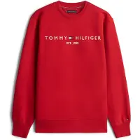 Tommy Hilfiger Sudadera rojo / blanco
