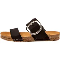 Art para mujer. 101751101003_001 Sandalias de piel 0175 Creta negro (41), Plano, Hebilla, Casual, outlet 2026.