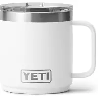 Yeti Coolers - Rambler 10 CL Mug MS - Vaso aislante size 296 ml, blanco/gris