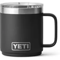 Yeti Coolers - Rambler Mug MS - Vaso aislante size 296 ml, gris/negro
