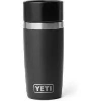Yeti Coolers - Rambler Travel Bottle - Botella térmica size 354 ml, gris/negro