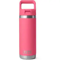 Yeti Coolers - Rambler Bottle C Straw - Botella térmica size 532 ml, fucsia
