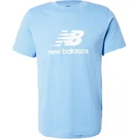 New Balance Camiseta azul claro / blanco