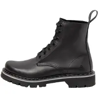 Art para hombre. 111661201003_001 Botines de piel negro (39), Plano, 1 a 3cm, Cordones, Casual, outlet 2026.