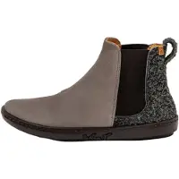 El naturalista para mujer. 25310PET0005_001 Botines de piel Pleasant-Wulf gris (41), Plano, Ninguno, Clásico, outlet 2026.