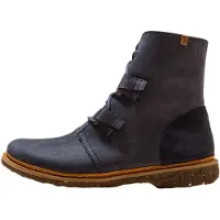 El naturalista para mujer. 254701NF0005_0B0 Botines de piel N5470 Angkor marino (37), Plano, Cordones, Casual, outlet 2026.