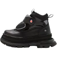 Art para mujer. 116431010003_001 Botines de piel Core 2 1643 negro -Altura plataforma: 6,5 cm- (40), 5 a 8cm, Cordones, Velcro, Casual,