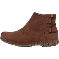 El naturalista para mujer. 2N9171FQ0005_012 Botines de Piel N917 Angkor marrón (37), Plano, Cremallera, Casual, outlet 2026.