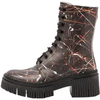 Art para mujer. 11375F126003_ESP Botines de piel 1375F negro (42), 3 a 5cm, Cordones, Cremallera, Casual, outlet 2026.