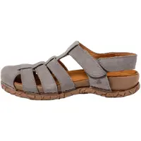 El naturalista unisex. 258621250005_0B0 Sandalias de piel N5862 Tabernas azul grisáceo (45), Plano, Velcro, Casual, outlet 20