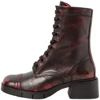 Art para mujer. 1128712F4003_008 Botines de Piel 1287 Varsovia granate (42), 3 a 5cm, Cremallera, Casual, outlet 2026.