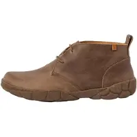 El naturalista para hombre. 256181LY0005_020 Botines de piel N5618 Arizona beige (45), Marrón, Plano, Cordones, Casual, outle