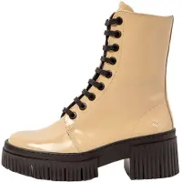 Art para mujer. 1137514KH003_082 Botines de Piel 1375 York beige (39), 3 a 5cm, Cremallera, Casual, outlet 2026.