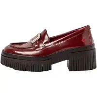 Art para mujer. 113721167003_008 Zapatos de Piel 1372 York granate (37), 3 a 5cm, Ninguno, Casual, Clásico, Burdeos, outlet 2026.