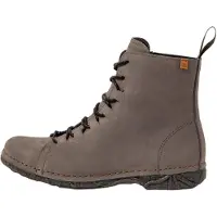 El naturalista para mujer. 2N9091110005_039 Botines de piel Pleasant Gris (37), Plano, Cordones, Casual, outlet 2026.