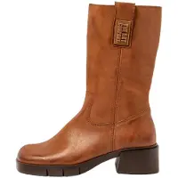 Art para mujer. 112861123003_023 Botas de Piel 1286 Varsovia marrón (39), 3 a 5cm, Cremallera, Casual, outlet 2026.
