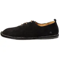 El naturalista unisex. 259741101005_001 Zapatos de piel N5974 negro (43), Plano, Cordones, Casual, outlet 2026.