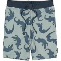 Mikk-Line - Kid's Swim Pant UV Long AOP - Pantalones de baño size 110/116, gris